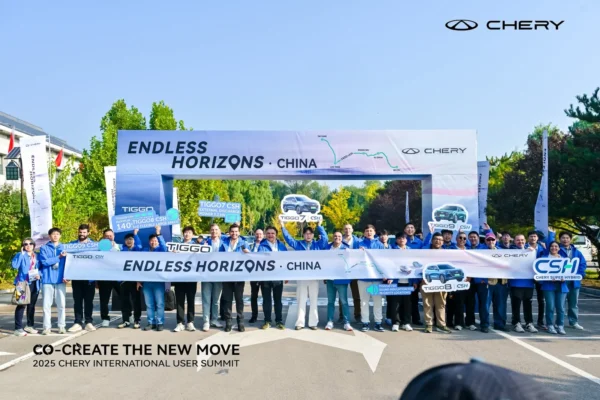 Participantes Chery International User Summit China 2026