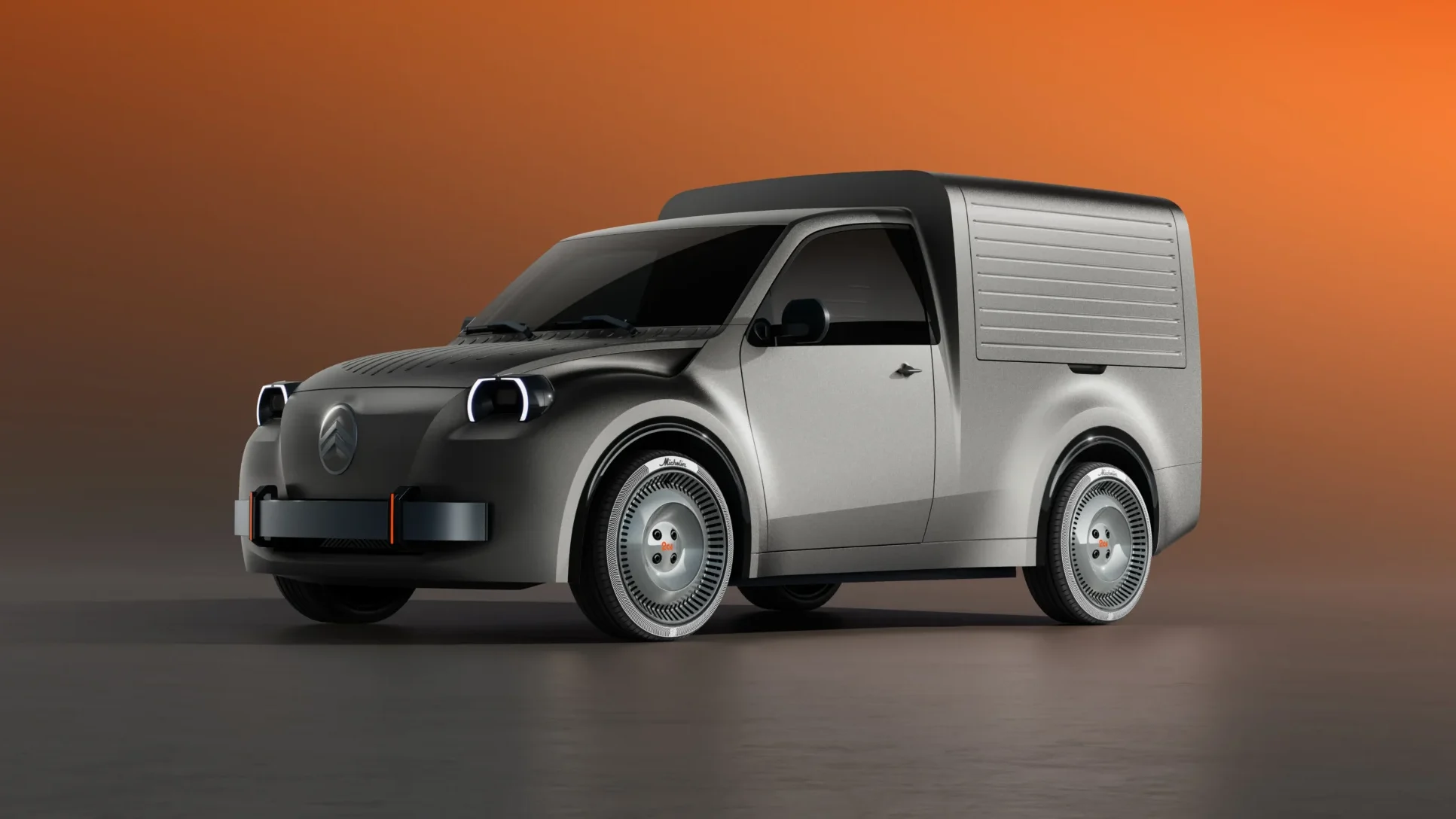 Citroën 2 CV Fourgonnette Concept: Citroën 2CV Fourgonnette Concept vista frontal