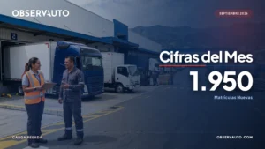 Venta de vehículos de carga en Colombia Septiembre 2026
