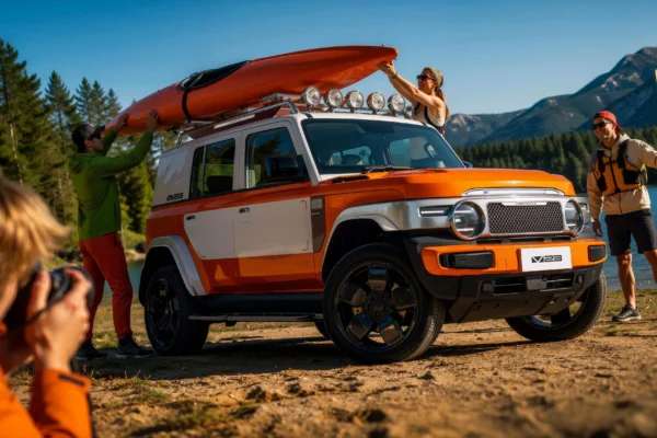 iCAUR V25: iCAUR V23, kayak en techo, aventura