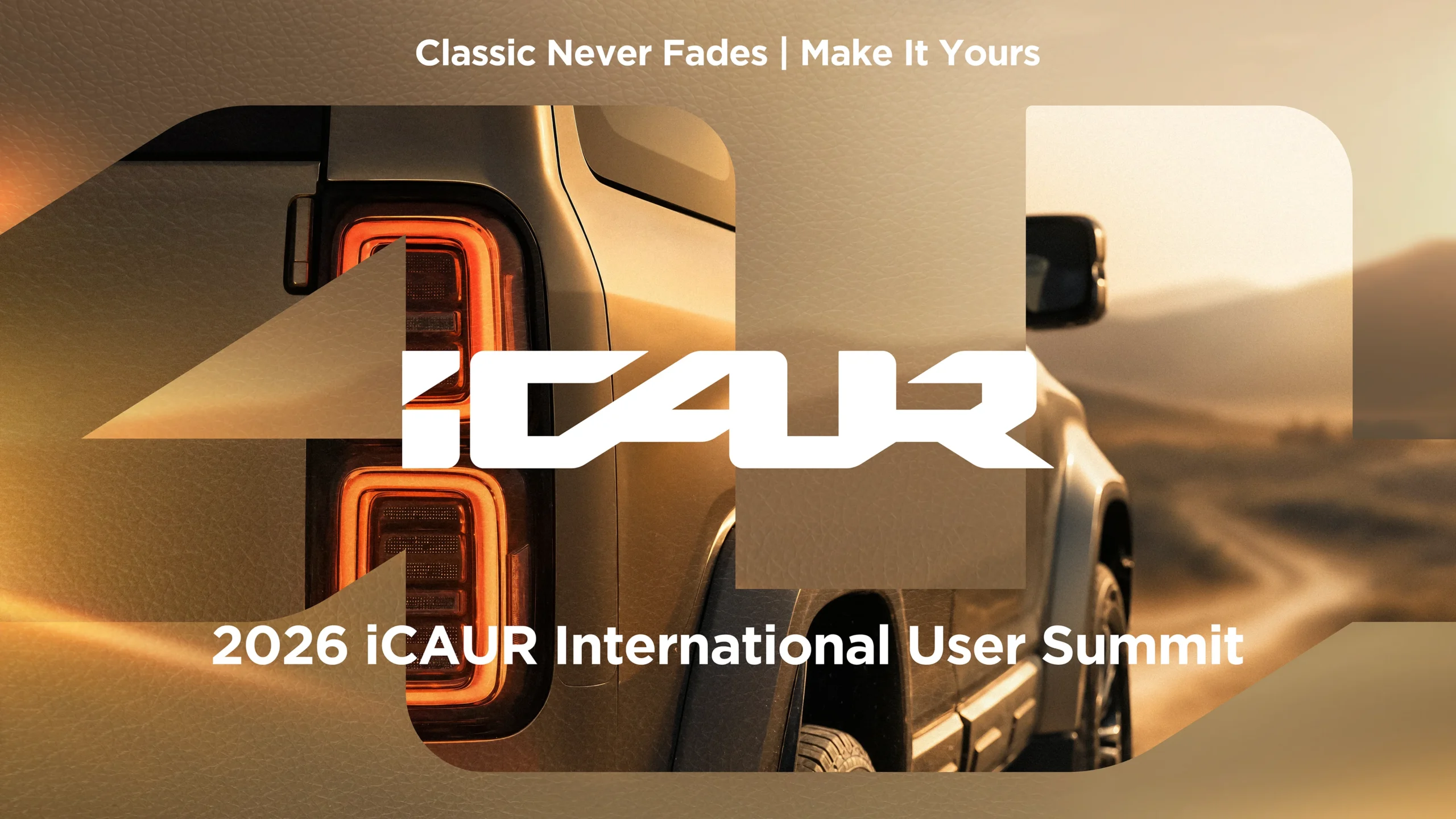 ICAUR V25: la nueva apuesta de personalización en el International User Summit 2026 2 Trasera iCAUR V25 y faro trasero LED