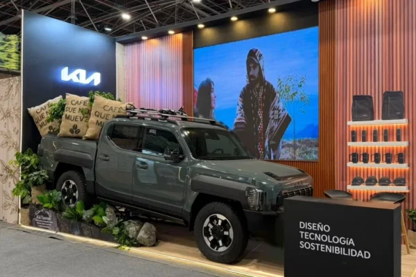 Kia Tasman en exposición Cafés Colombia Expo