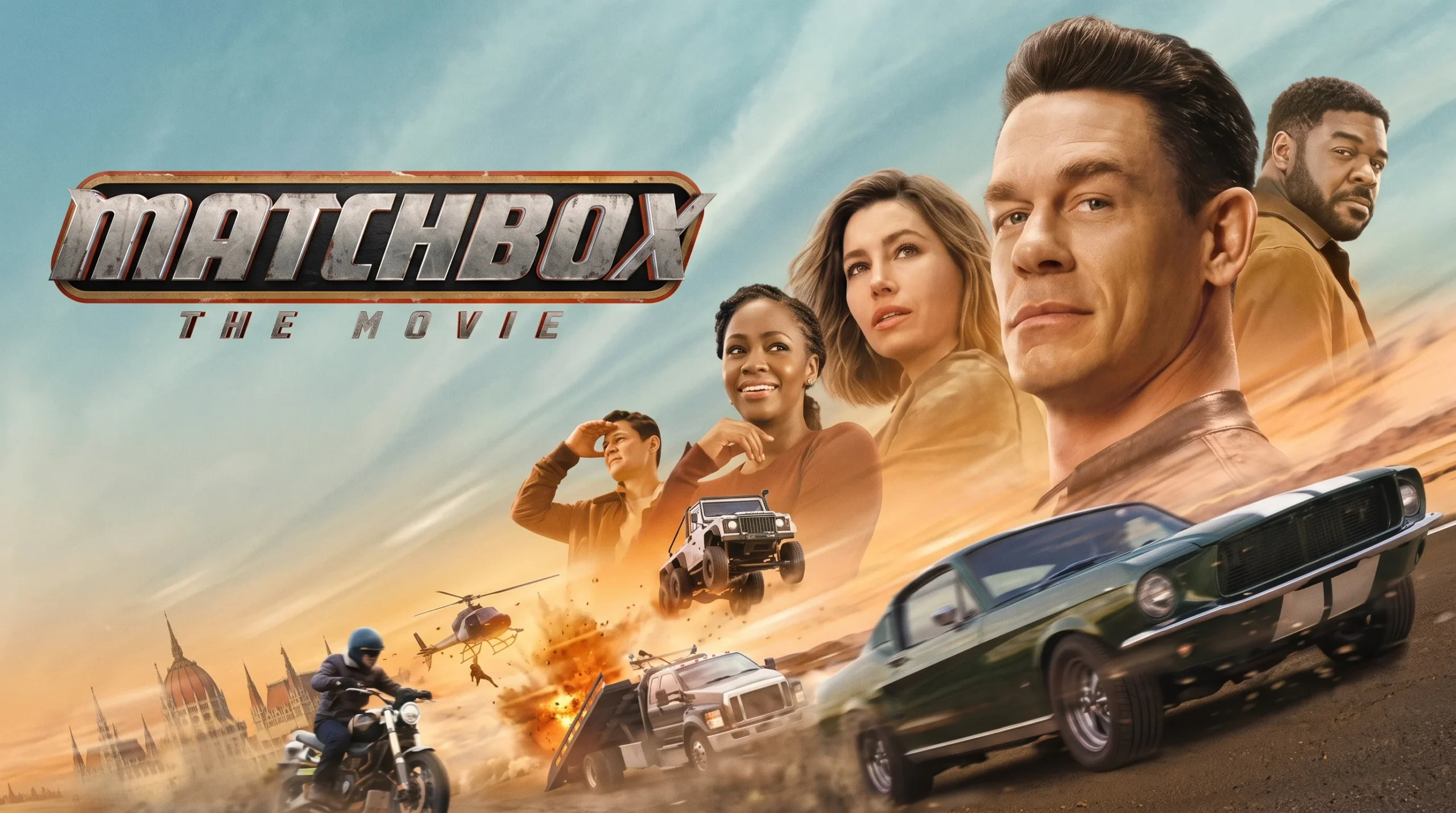 Colección Matchbox La Película con John Cena.