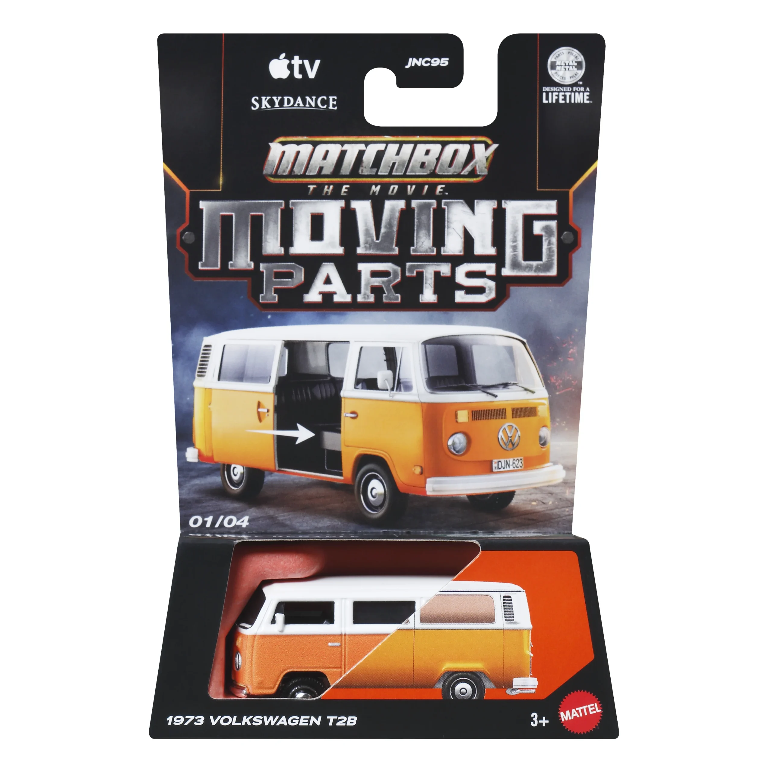 colección Matchbox La Película: Réplica Matchbox de la Volkswagen T2B de 1973.