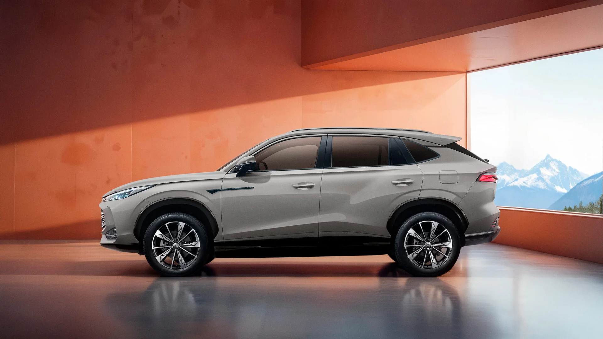 MG HS Hybrid: la SUV que combina potencia y eficiencia en Colombia 6 MG HS Hybrid SUV color gris lateral
