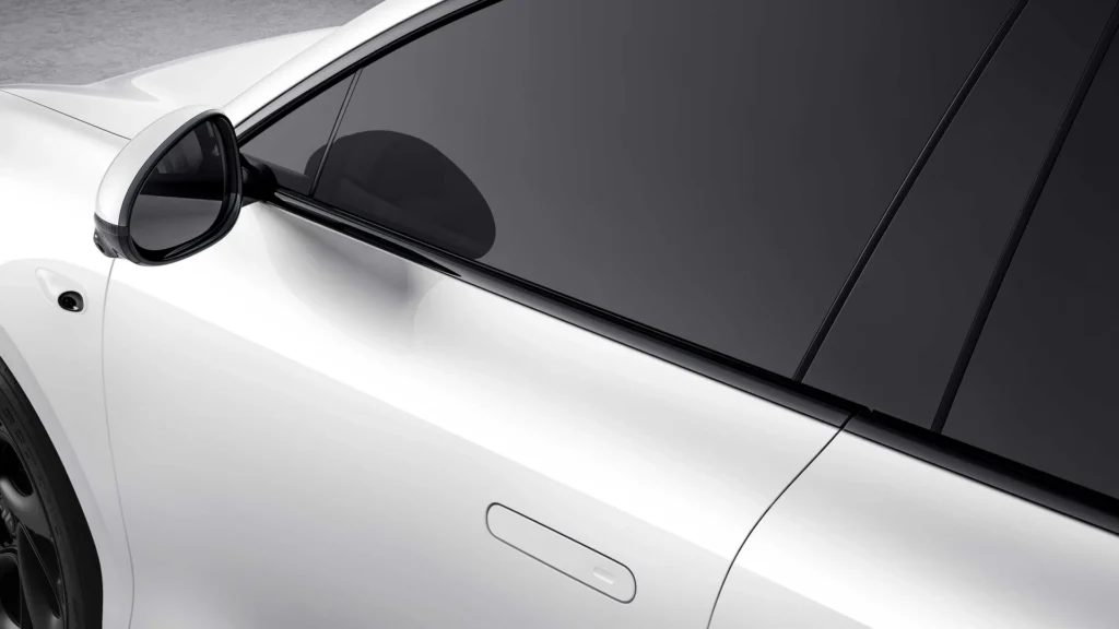Detalle lateral del MG IM6 Max eléctrico.