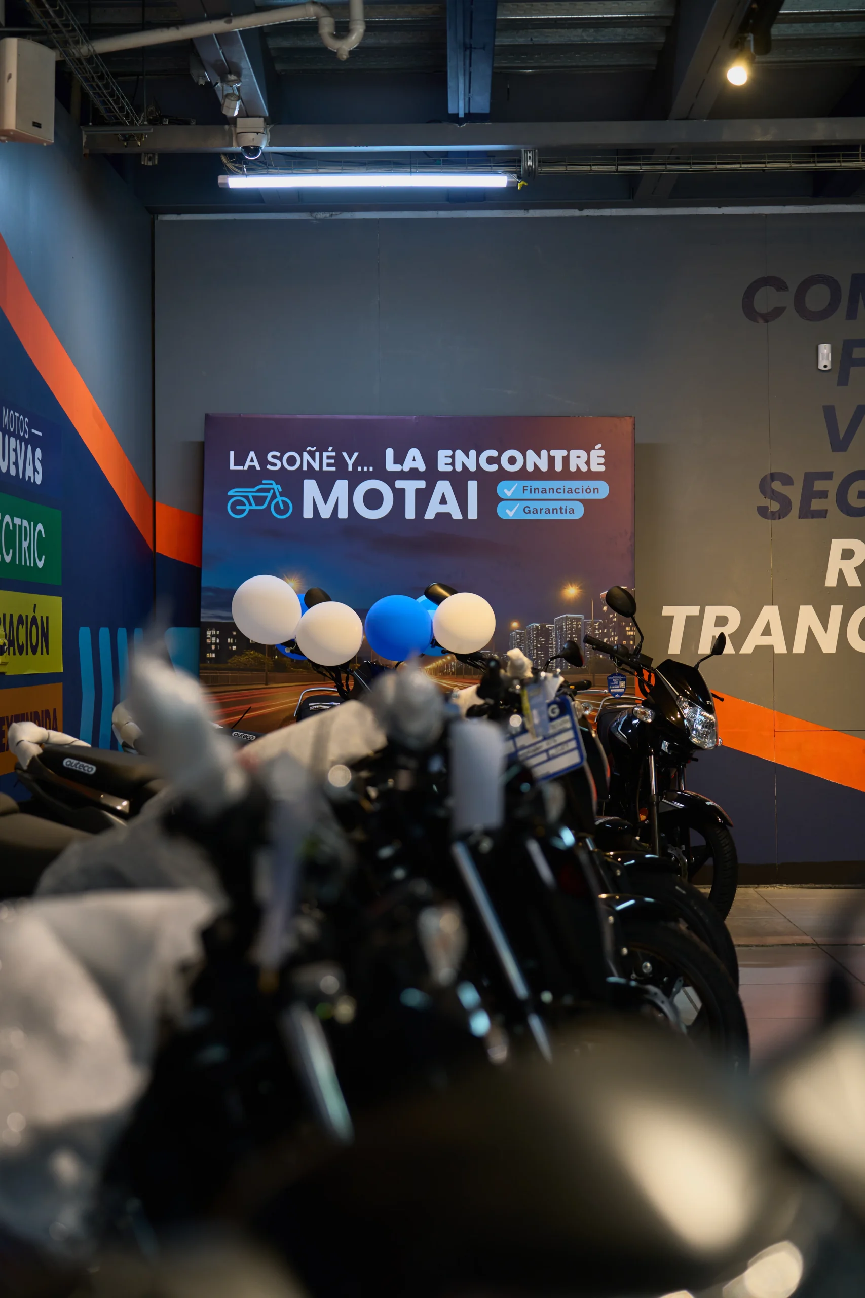 expansión de Motai: Motos nuevas Motai Medellín exhibición local