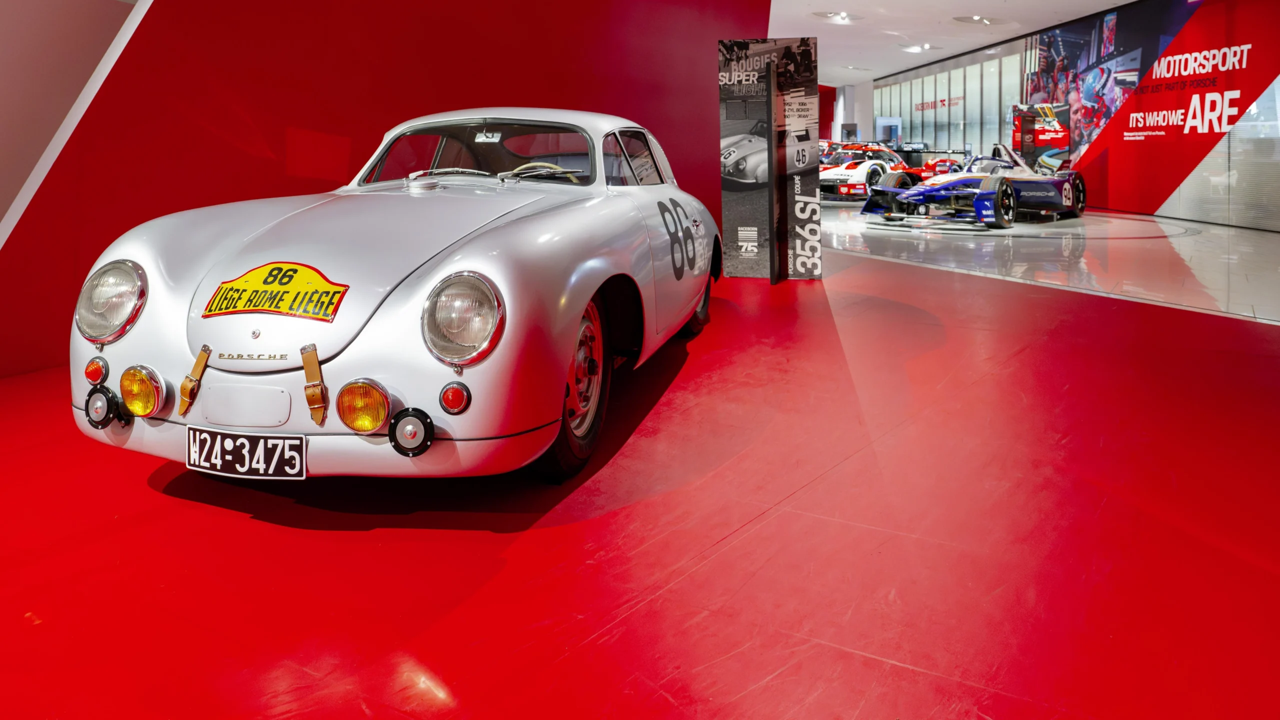 Porsche 356 SL: el misterio revelado de un ícono de la competición 6 Porsche 356 SL coupé 1952 rally museo