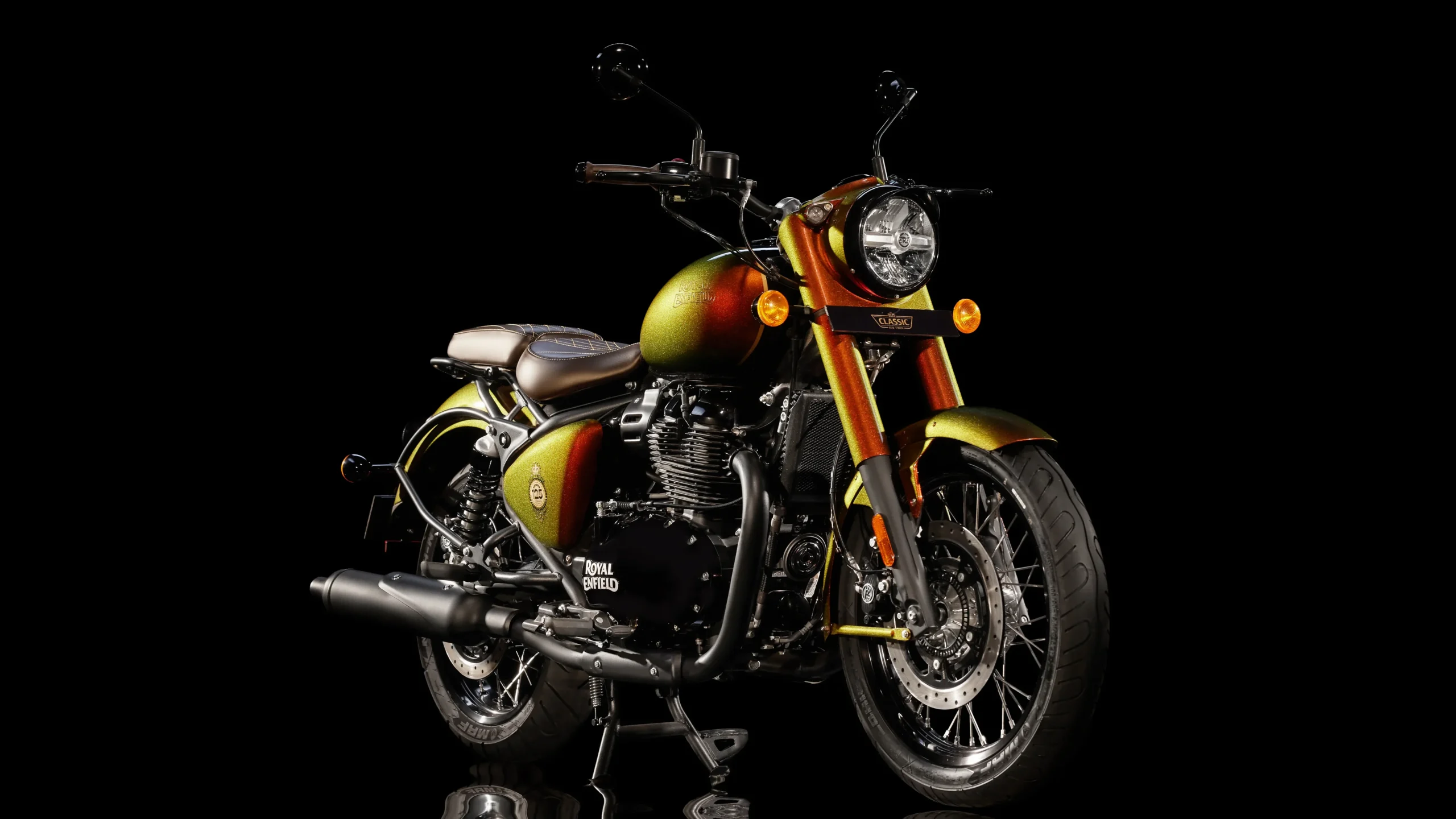 Royal Enfield Classic 650 Edición 125 Aniversario con pintura Hypershift.