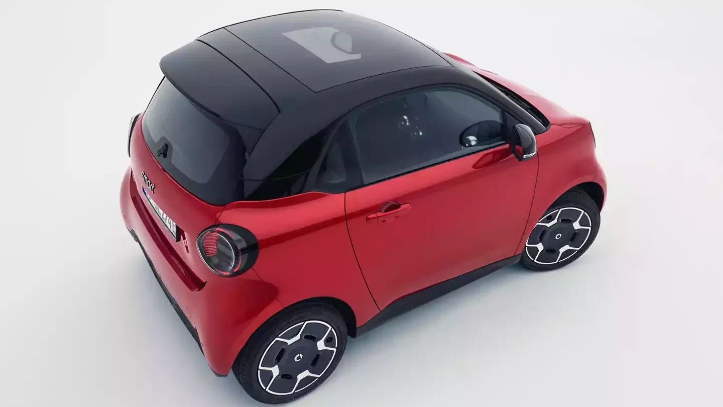 Smart #2: el biplaza eléctrico de ciudad que redefine la agilidad urbana 4 smart #2: Smart EQ Fortwo rojo vista trasera lateral